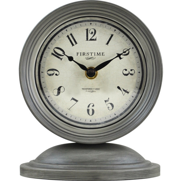 Red Mantel & Tabletop Clocks You'll Love Wayfair